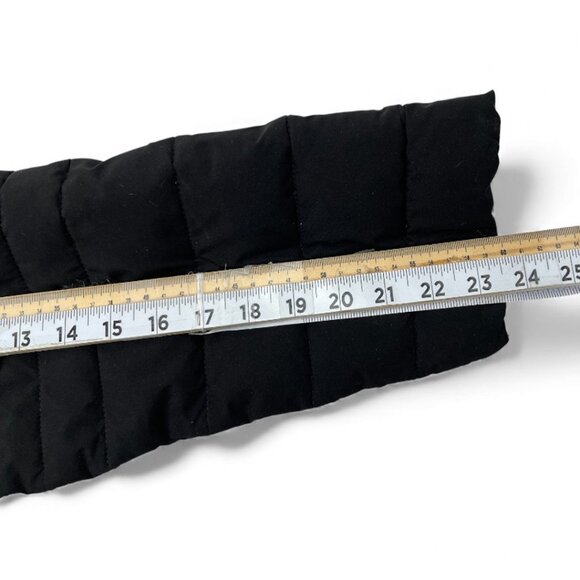 Nautica Black Hooded Puffer Removable Hood Winter Coat Jacket Women's XS - Picture 7 of 9